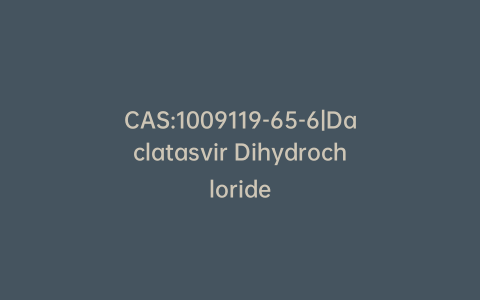 CAS:1009119-65-6|Daclatasvir Dihydrochloride