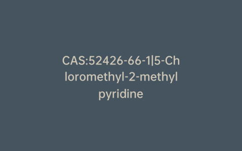 CAS:52426-66-1|5-Chloromethyl-2-methylpyridine