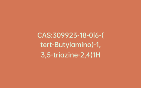 CAS:309923-18-0|6-(tert-Butylamino)-1,3,5-triazine-2,4(1H,3H)-dione