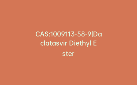 CAS:1009113-58-9|Daclatasvir Diethyl Ester