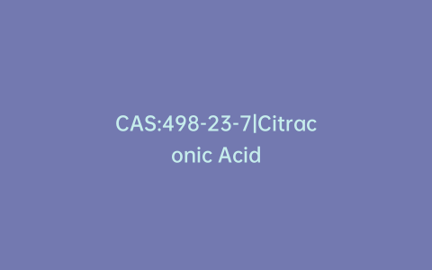 CAS:498-23-7|Citraconic Acid