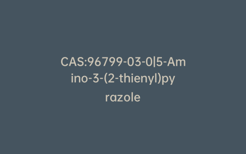 CAS:96799-03-0|5-Amino-3-(2-thienyl)pyrazole