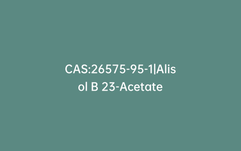 CAS:26575-95-1|Alisol B 23-Acetate