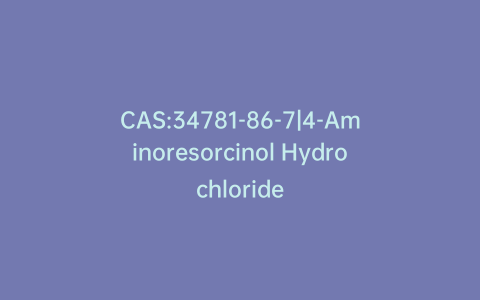 CAS:34781-86-7|4-Aminoresorcinol Hydrochloride