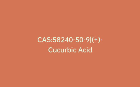 CAS:58240-50-9|(+)-Cucurbic Acid