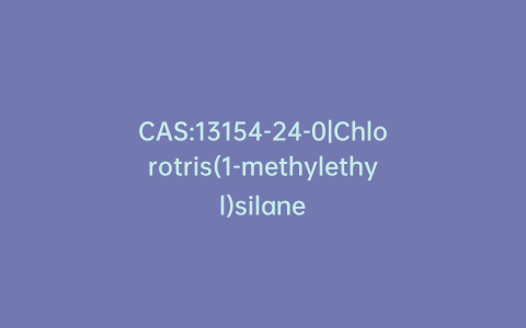 CAS:13154-24-0|Chlorotris(1-methylethyl)silane