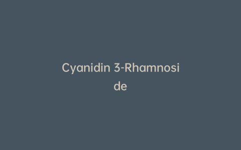 Cyanidin 3-Rhamnoside