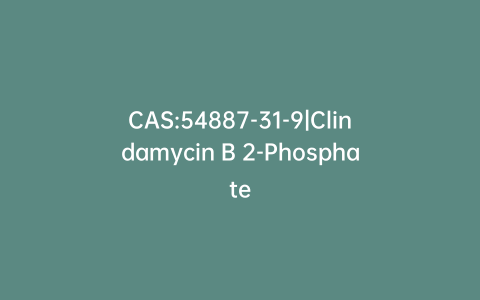 CAS:54887-31-9|Clindamycin B 2-Phosphate