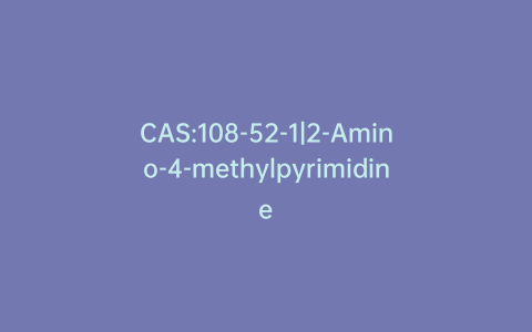 CAS:108-52-1|2-Amino-4-methylpyrimidine