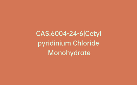 CAS:6004-24-6|Cetylpyridinium Chloride Monohydrate