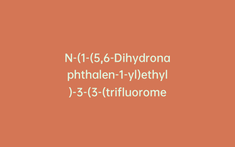 N-(1-(5,6-Dihydronaphthalen-1-yl)ethyl)-3-(3-(trifluoromethyl)phenyl)propan-1-amine Hydrochloride