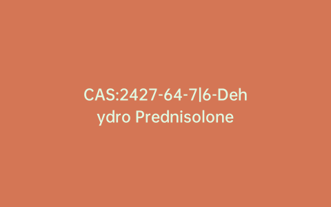 CAS:2427-64-7|6-Dehydro Prednisolone
