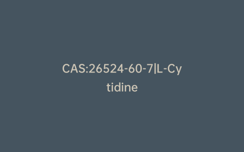CAS:26524-60-7|L-Cytidine