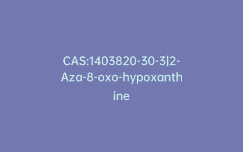 CAS:1403820-30-3|2-Aza-8-oxo-hypoxanthine