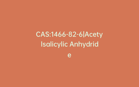 CAS:1466-82-6|Acetylsalicylic Anhydride