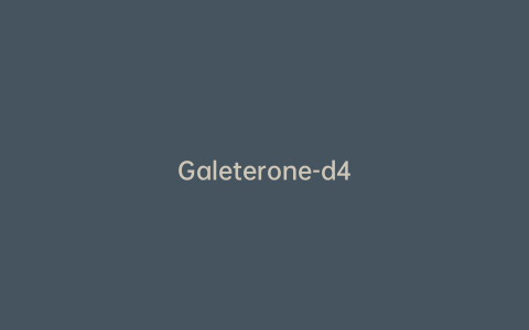 Galeterone-d4