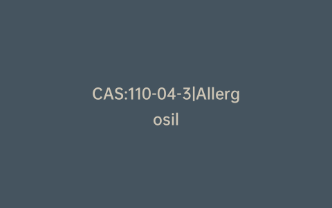 CAS:110-04-3|Allergosil