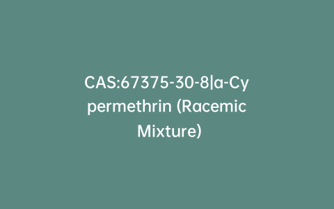 CAS:67375-30-8|a-Cypermethrin (Racemic Mixture)