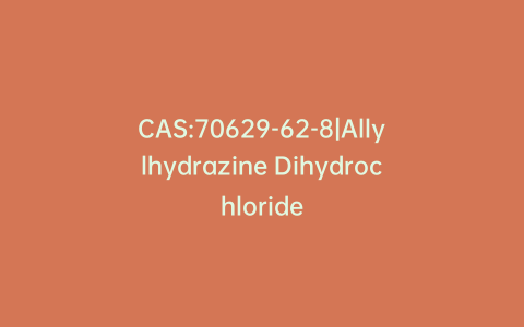 CAS:70629-62-8|Allylhydrazine Dihydrochloride