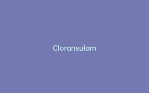 Cloransulam
