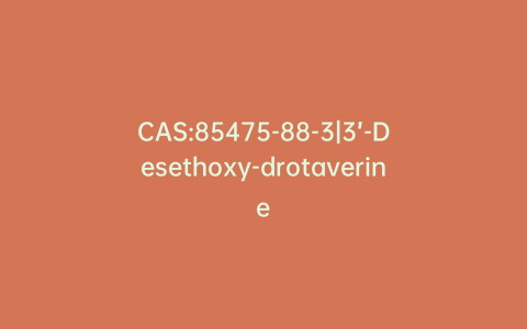CAS:85475-88-3|3’-Desethoxy-drotaverine