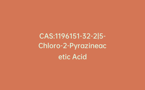 CAS:1196151-32-2|5-Chloro-2-Pyrazineacetic Acid