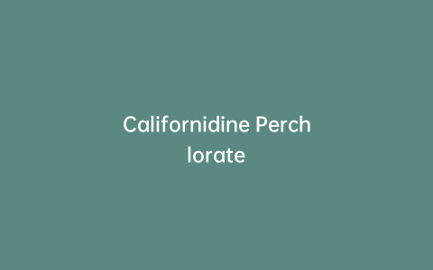 Californidine Perchlorate
