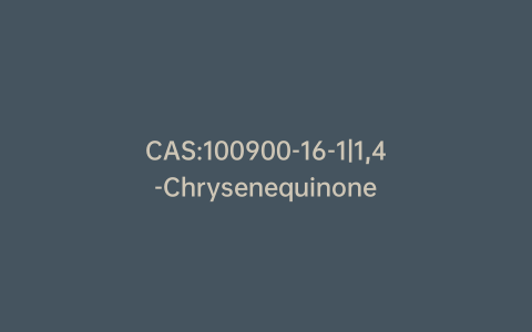 CAS:100900-16-1|1,4-Chrysenequinone