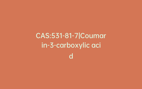 CAS:531-81-7|Coumarin-3-carboxylic acid