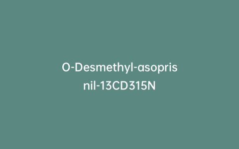 O-Desmethyl-asoprisnil-13CD315N