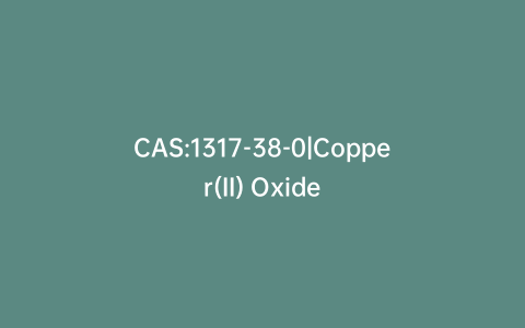 CAS:1317-38-0|Copper(II) Oxide