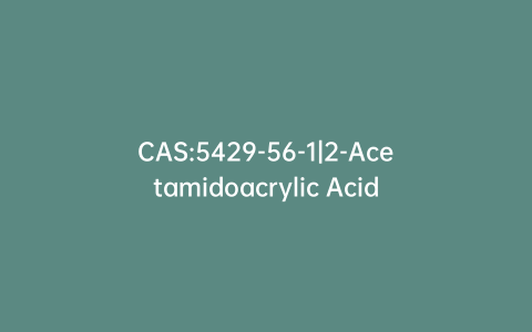 CAS:5429-56-1|2-Acetamidoacrylic Acid