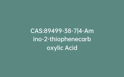 CAS:89499-38-7|4-Amino-2-thiophenecarboxylic Acid