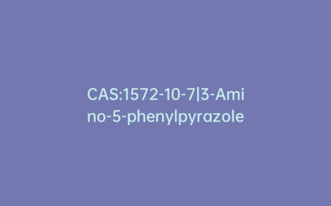 CAS:1572-10-7|3-Amino-5-phenylpyrazole