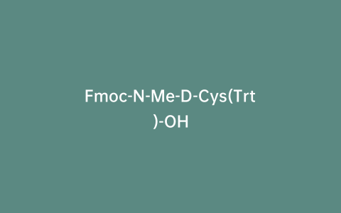 Fmoc-N-Me-D-Cys(Trt)-OH