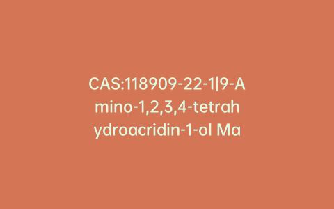 CAS:118909-22-1|9-Amino-1,2,3,4-tetrahydroacridin-1-ol Maleate