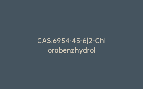 CAS:6954-45-6|2-Chlorobenzhydrol