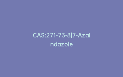 CAS:271-73-8|7-Azaindazole