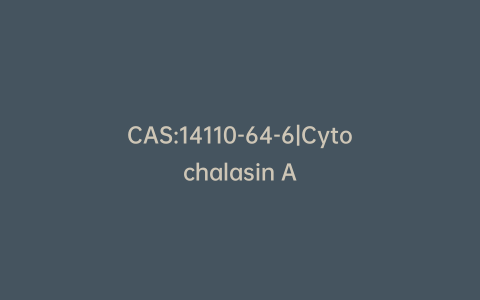 CAS:14110-64-6|Cytochalasin A