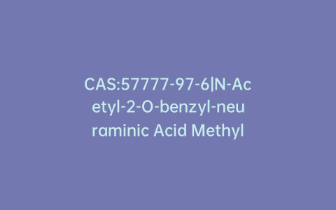 CAS:57777-97-6|N-Acetyl-2-O-benzyl-neuraminic Acid Methyl Ester, 85%