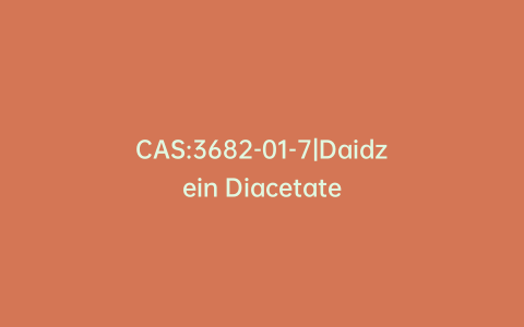 CAS:3682-01-7|Daidzein Diacetate
