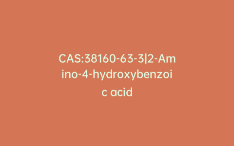 CAS:38160-63-3|2-Amino-4-hydroxybenzoic acid