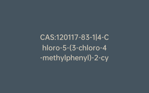 CAS:120117-83-1|4-Chloro-5-(3-chloro-4-methylphenyl)-2-cyano-N,N-dimethyl-1H-imidazole-1-sulfonamide