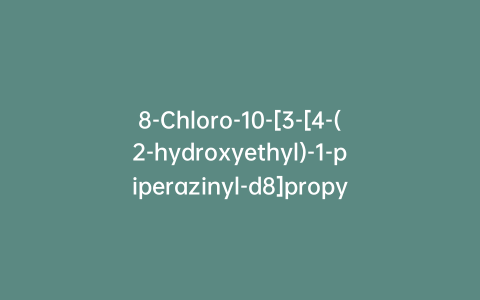 8-Chloro-10-[3-[4-(2-hydroxyethyl)-1-piperazinyl-d8]propyl]-10H-phenothiazin-3-ol Dihydrochloride