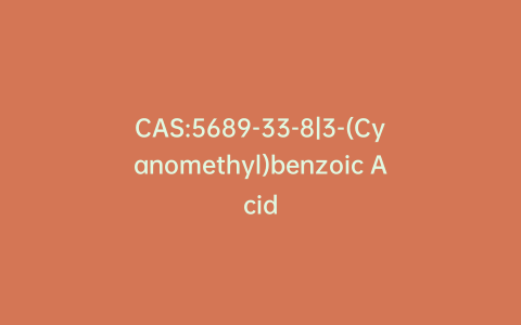 CAS:5689-33-8|3-(Cyanomethyl)benzoic Acid