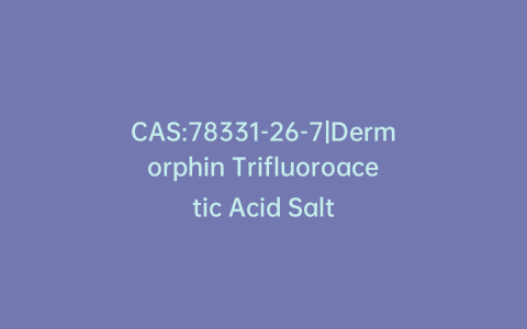 CAS:78331-26-7|Dermorphin Trifluoroacetic Acid Salt