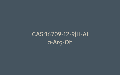 CAS:16709-12-9|H-Ala-Arg-Oh