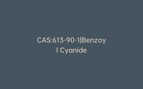 CAS:613-90-1|Benzoyl Cyanide
