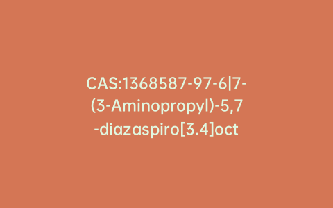 CAS:1368587-97-6|7-(3-Aminopropyl)-5,7-diazaspiro[3.4]octane-6,8-dione