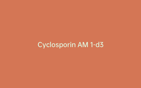 Cyclosporin AM 1-d3